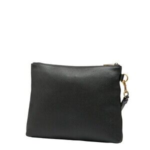 Gucci black bag clutch leather logo